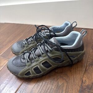 Teva Gamma Hydro Hiking Shoe Womens 9 Gray Water Trail Gorpcore Outdoors Sneaker